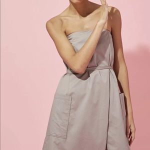 tibi Dress Overlay Playsuit